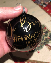 12.2021 - Weihnachtskugel Tradition